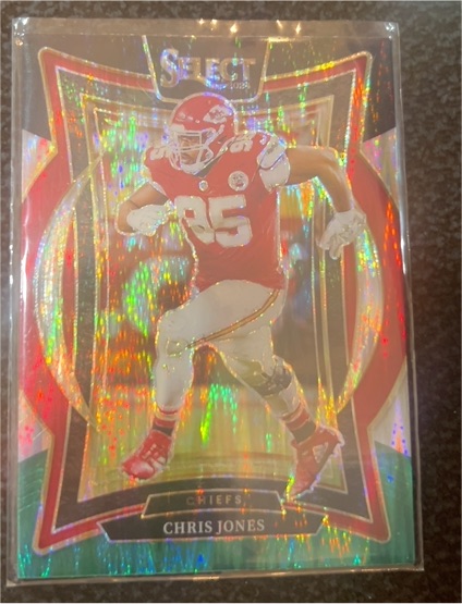 2024 Panini Select Concourse #19 Chris Jones — front