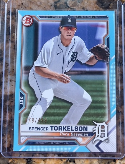 2021 Bowman Prospects #BP-96 Spencer Torkelson — front