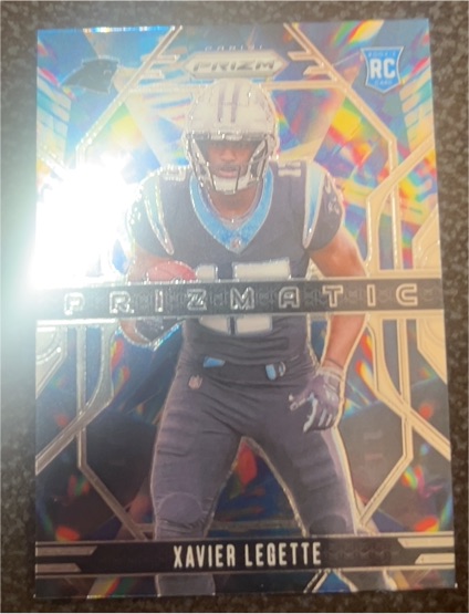 2024 Panini Prizm #16 Xavier Legette Prizmatic — front