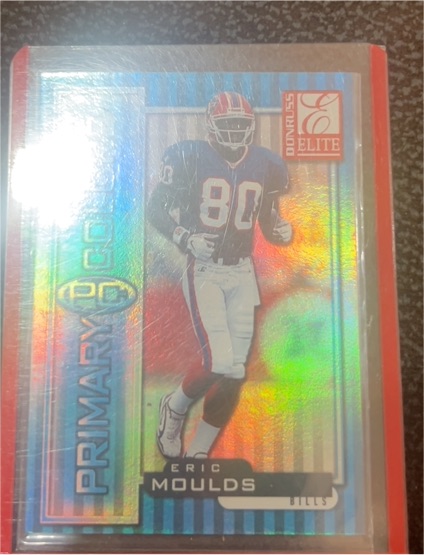 1999 Donruss Elite Primary Colors #PC Eric Moulds — front