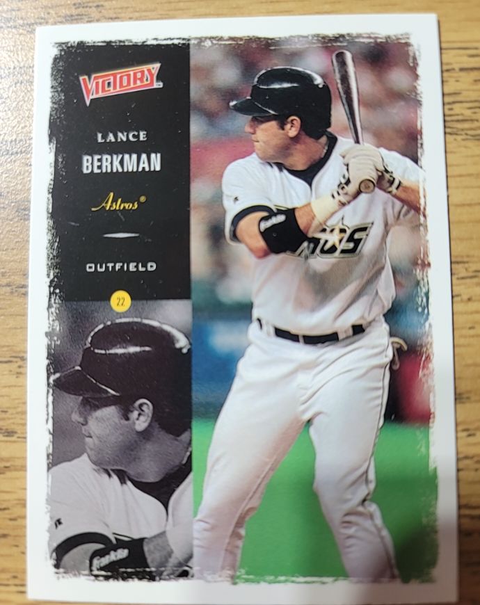 2000 Upper Deck Victory #22 Lance Berkman — front