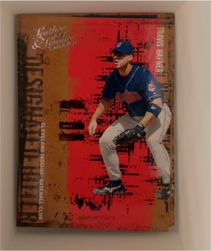 2005 Donruss Leather & Lumber #131 Travis Hafner — front