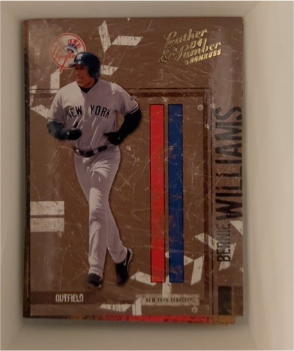 2004 Donruss Leather & Lumber #95 Bernie Williams — front