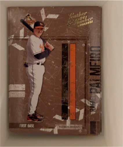 2004 Donruss Leather and Lumber #23 Rafael Palmeiro — front