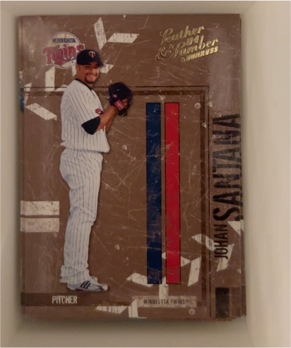 2004 Donruss Leather & Lumber #81 Johan Santana — front