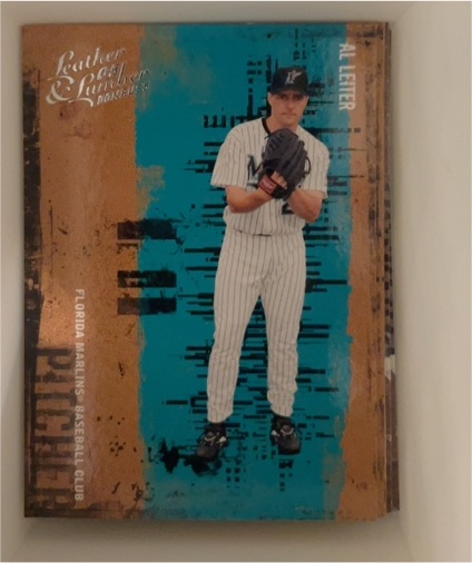 2005 Donruss Leather & Lumber #4 Al Leiter — front