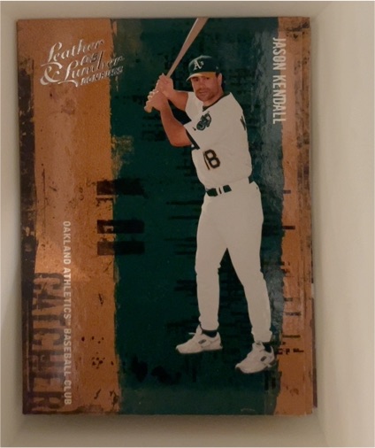 2005 Donruss Leather & Lumber #55 Jason Kendall — front