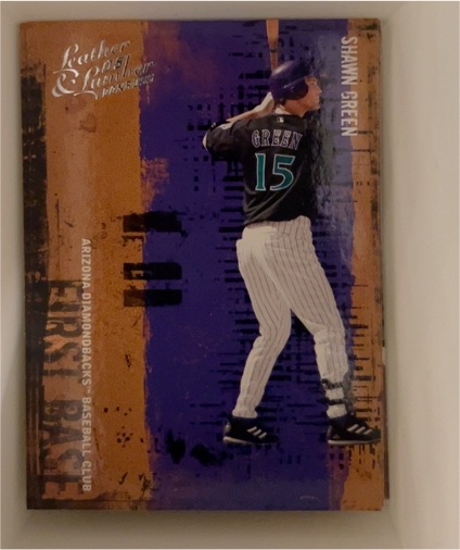 2005 Donruss Leather & Lumber #124 Shawn Green — front