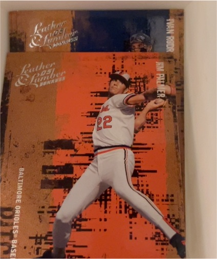 2005 Donruss Leather & Lumber #144 Jim Palmer — front