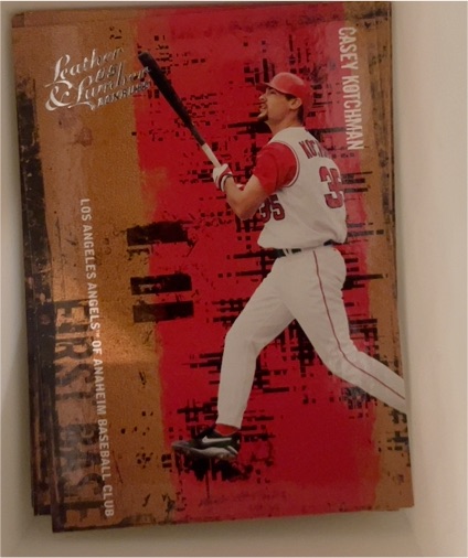 2005 Donruss Leather & Lumber #27 Casey Kotchman — front