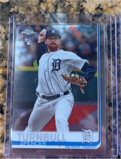 2019 Topps Chrome #RC Spencer Turnbull — front