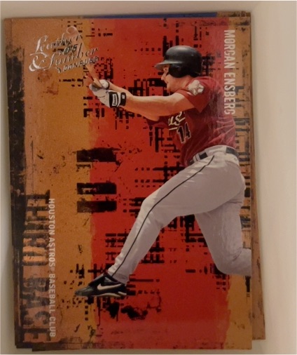 2005 Donruss Leather & Lumber #105 Morgan Ensberg — front