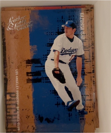 2005 Donruss Leather & Lumber #78 Kazuhisa Ishii — front