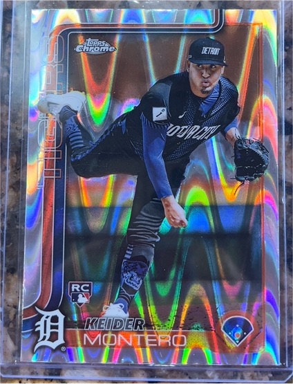 2025 Topps Chrome #7 Keider Montero — front