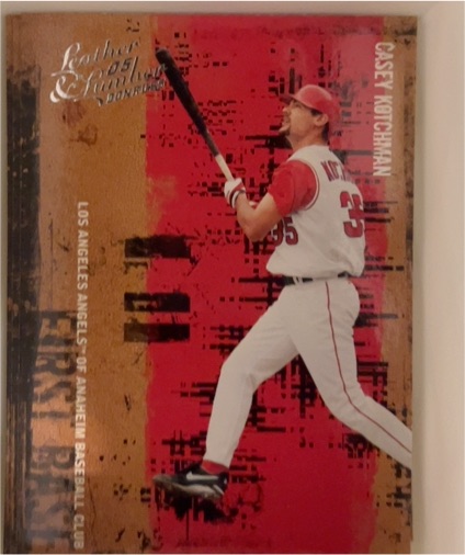2005 Donruss Leather & Lumber #27 Casey Kotchman — front