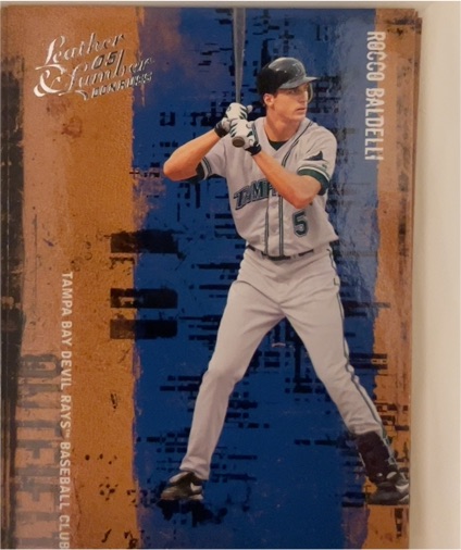 2005 Donruss Leather & Lumber #115 Rocco Baldelli — front