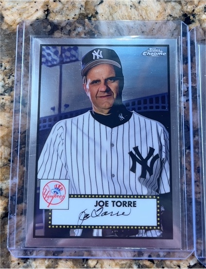 2021 Topps Chrome Platinum Anniversary #700 Joe Torre — front