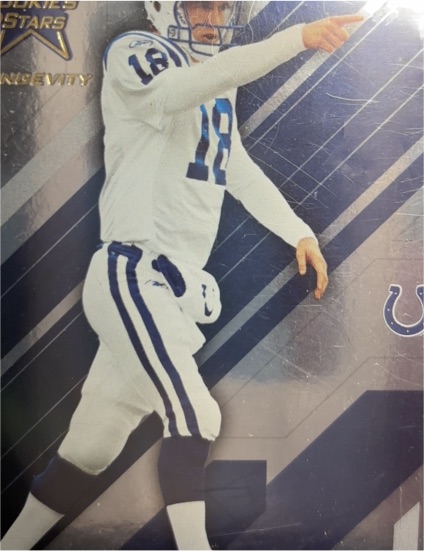 2004 Leaf Rookies & Stars Longevity #41 Peyton Manning — front
