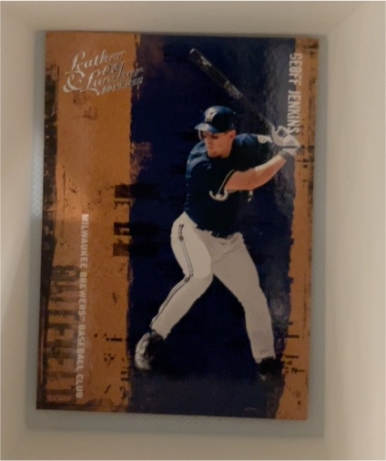 2005 Donruss Leather & Lumber #46 Geoff Jenkins — front