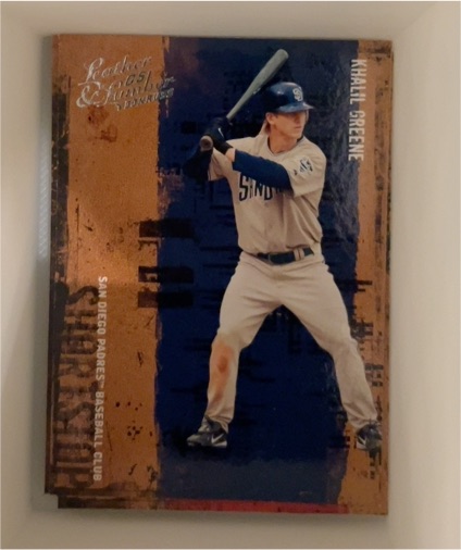 2005 Donruss Leather & Lumber #84 Khalil Greene — front