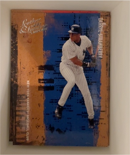 2005 Donruss Leather & Lumber #141 Darryl Strawberry — front