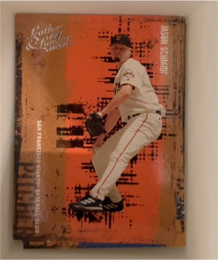 2005 Donruss Leather & Lumber #56 Jason Schmidt — front