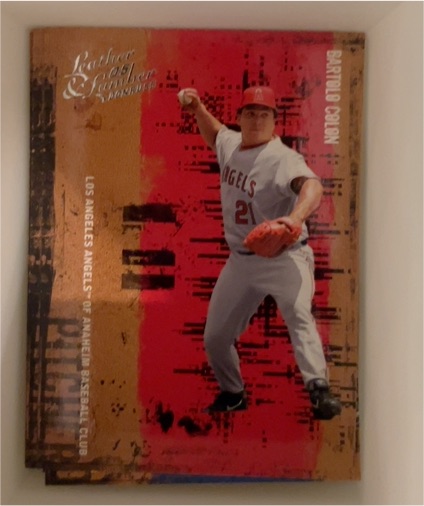 2005 Donruss Leather & Lumber #14 Bartolo Colon — front