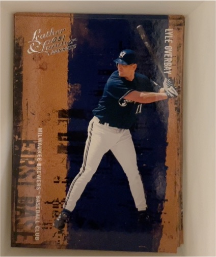 2005 Donruss Leather & Lumber #88 Lyle Overbay — front