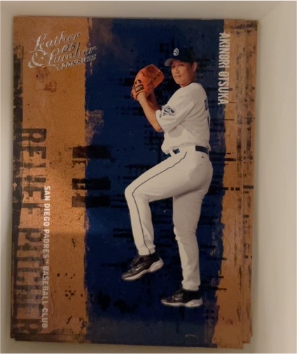 2005 Donruss Leather & Lumber #3 Akinori Otsuka — front
