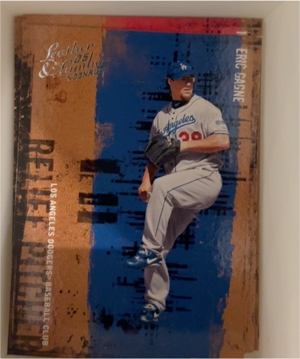 2005 Donruss Leather & Lumber #42 Eric Gagne — front