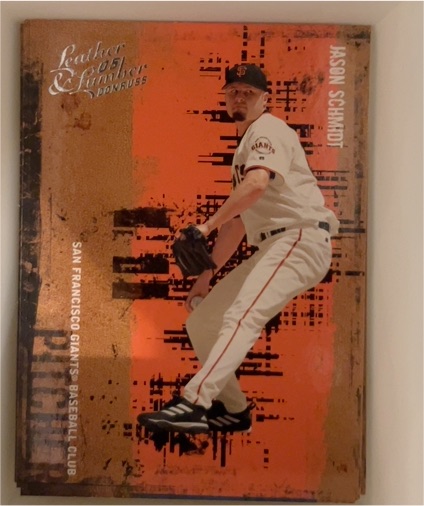 2005 Donruss Leather & Lumber #56 Jason Schmidt — front