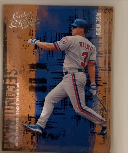 2005 Donruss Leather & Lumber #73 Jose Vidro — front