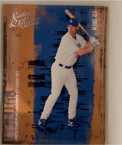 2005 Donruss Leather & Lumber #51 J.D. Drew — front