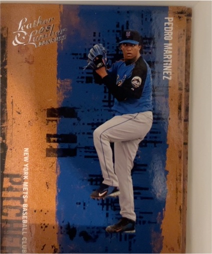 2005 Donruss Leather & Lumber #110 Pedro Martinez — front