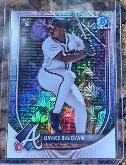 2025 Bowman Chrome #75 Drake Baldwin — front