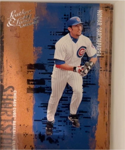 2005 Donruss Leather & Lumber #106 Nomar Garciaparra — front