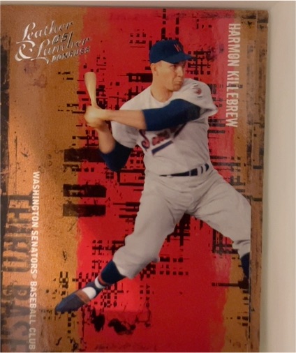2005 Donruss Leather & Lumber #143 Harmon Killebrew — front