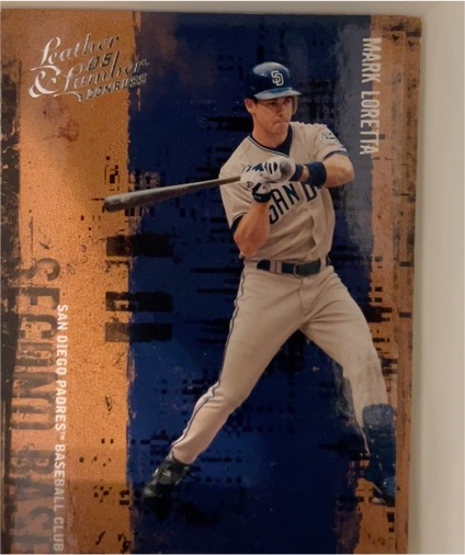 2005 Donruss Leather & Lumber #92 Mark Loretta — front