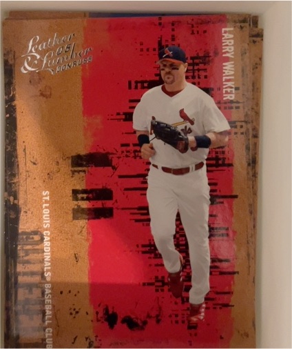 2005 Donruss Leather & Lumber #86 Larry Walker — front