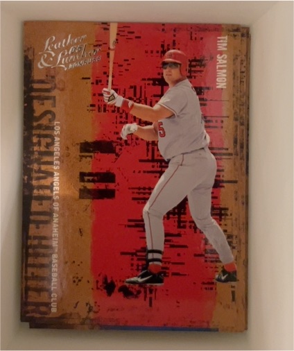 2005 Donruss Leather & Lumber #127 Tim Salmon — front