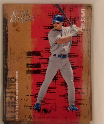 2005 Donruss Leather & Lumber #87 Laynce Nix — front
