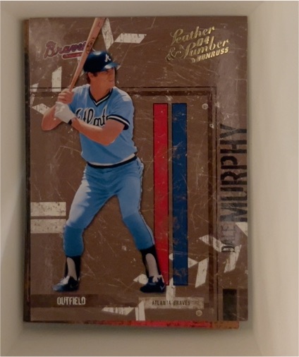 2004 Donruss Leather & Lumber #14 Dale Murphy — front