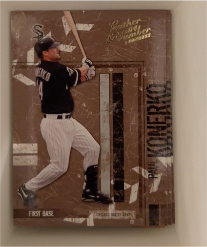 2004 Donruss Leather and Lumber #38 Paul Konerko — front
