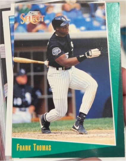 1993 Score Select #6 Frank Thomas — front