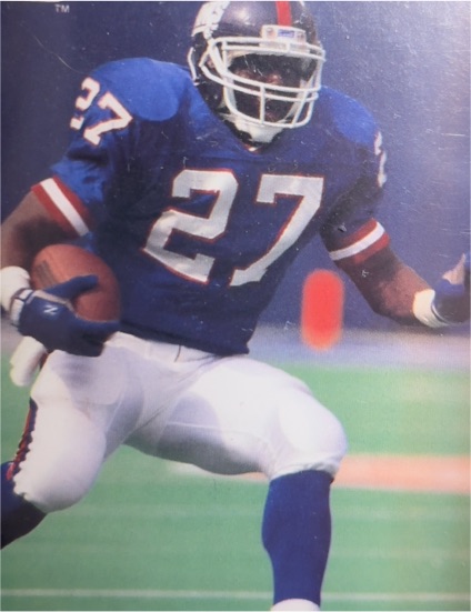 1991 Pro Set #62 Rodney Hampton — front