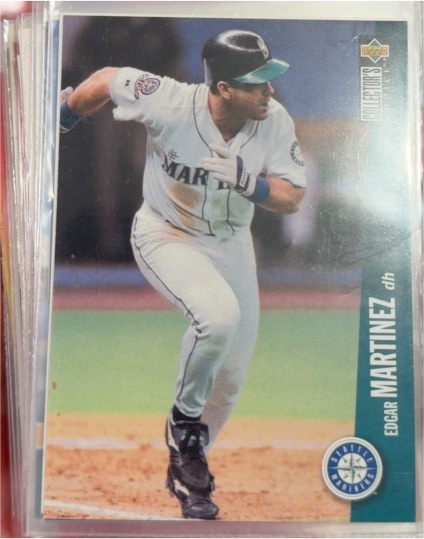 1996 Upper Deck Collector's Choice #725 Edgar Martinez — front