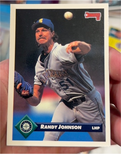 1993 Donruss #581 Randy Johnson — front