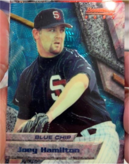 1994 Bowman's Best #8 Joey Hamilton — front