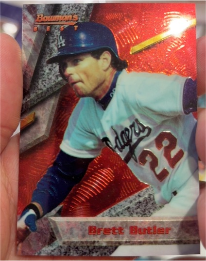 1994 Bowman's Best #48 Brett Butler — front