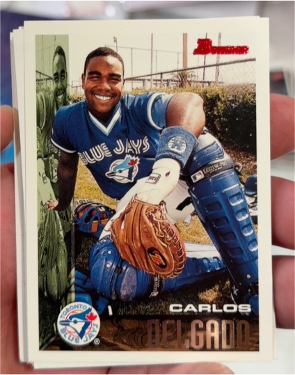 1995 Bowman #431 Carlos Delgado — front